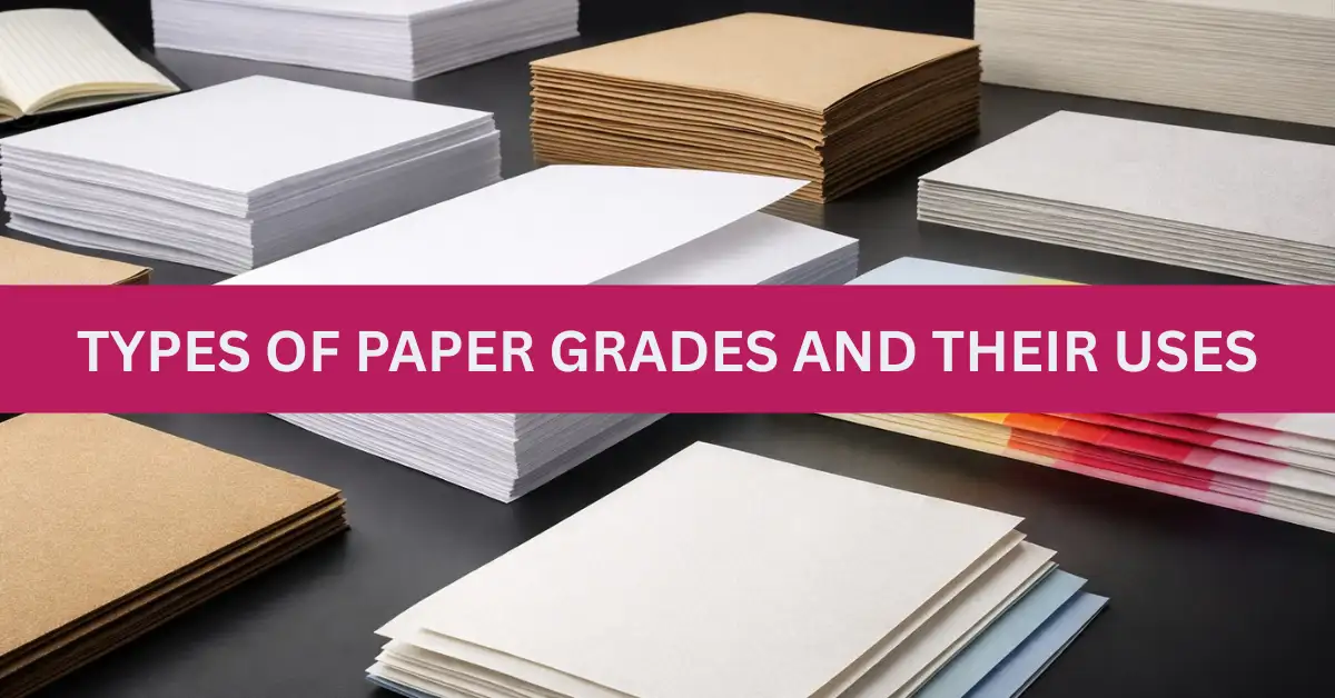 Types of Paper Grades and Their Uses