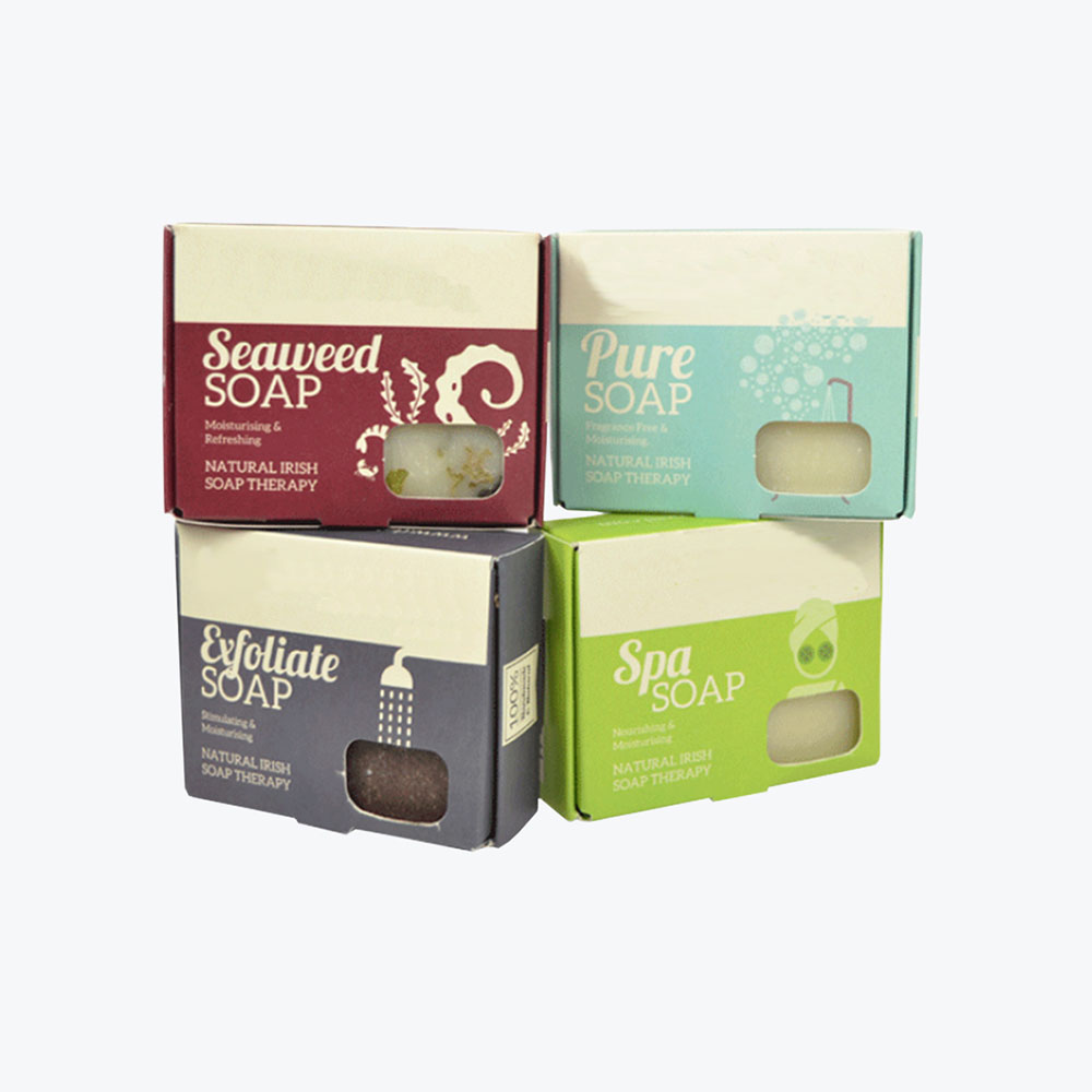 Custom Soap Boxes with Die-Cut Windows samples