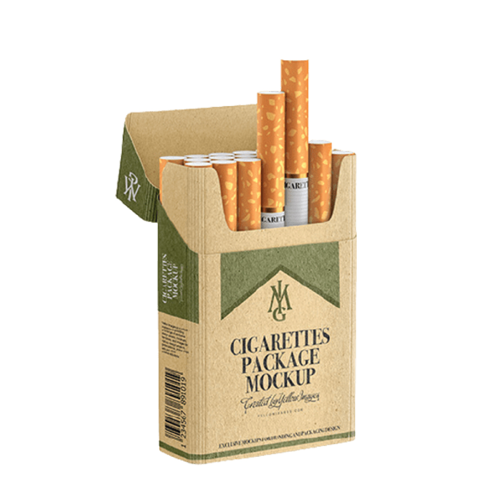 Custom Kraft Cigarette Boxes samples